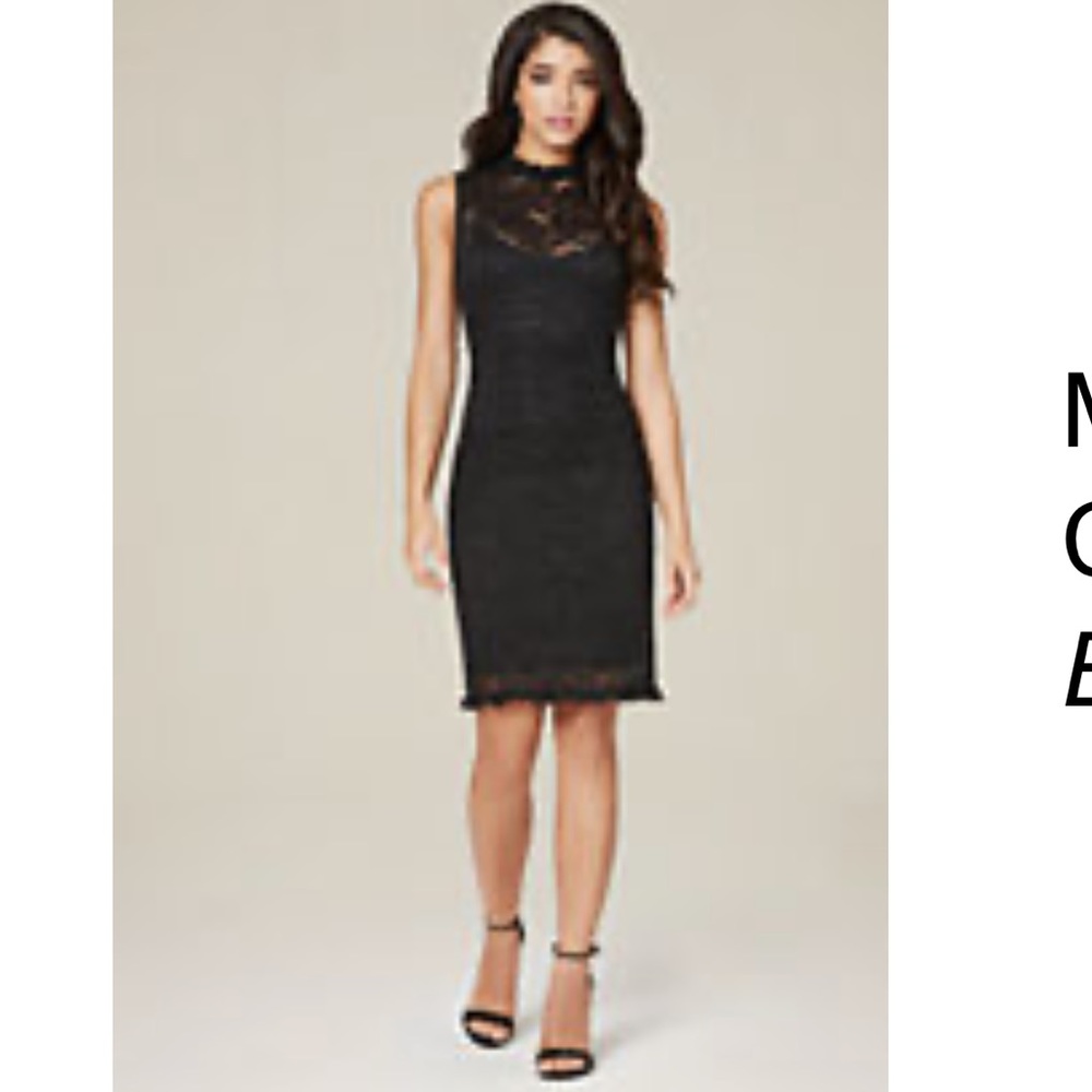 Lace black dress